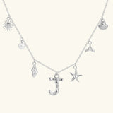 Avella Jewellery Ocean Initial Necklace