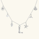 Avella Jewellery Ocean Initial Necklace