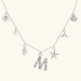 Avella Jewellery Ocean Initial Necklace