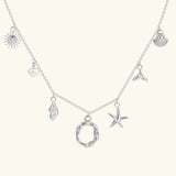Avella Jewellery Ocean Initial Necklace
