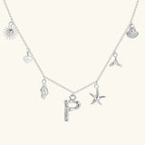 Avella Jewellery Ocean Initial Necklace
