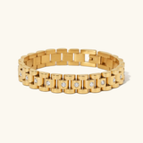 Gold Watchband Bracelet