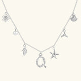 Avella Jewellery Ocean Initial Necklace