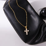 Wynter Diamond Cross Necklace