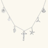 Avella Jewellery Ocean Initial Necklace