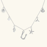 Avella Jewellery Ocean Initial Necklace