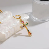 Olea Diamond Crucifix