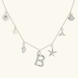 Avella Jewellery Ocean Initial Necklace