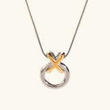 Mirabelle Ring Knot Necklace