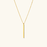 Allison Gold Bar Necklace