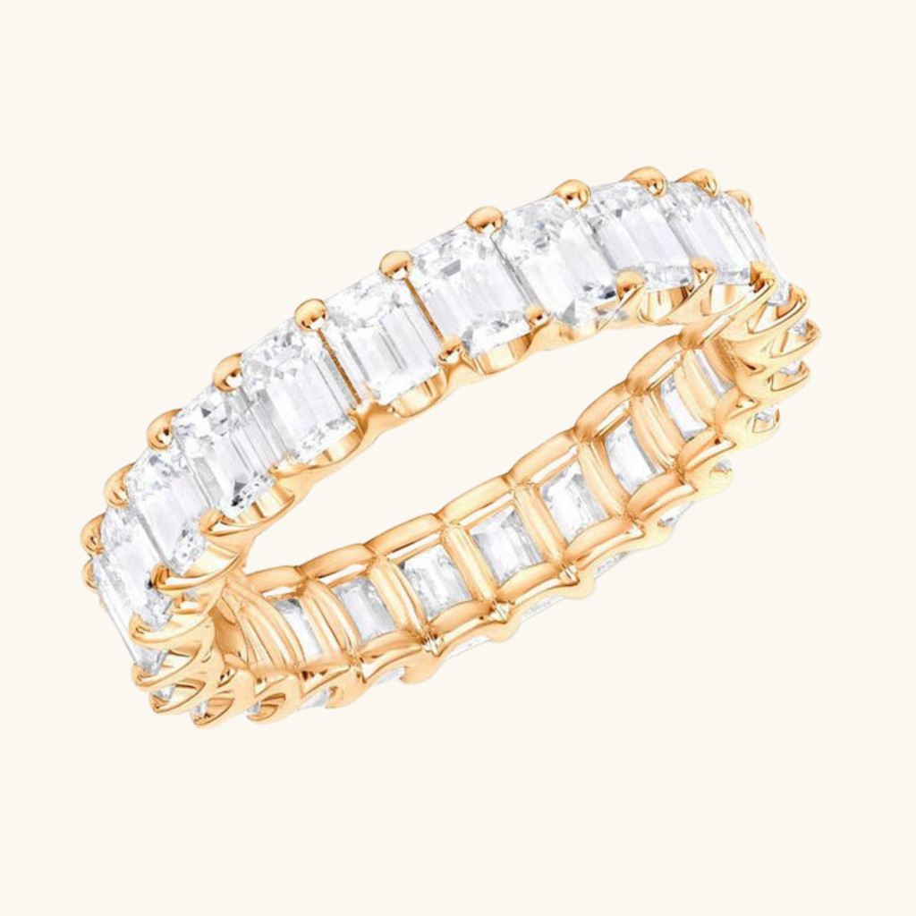 CUBIC GOLD RING