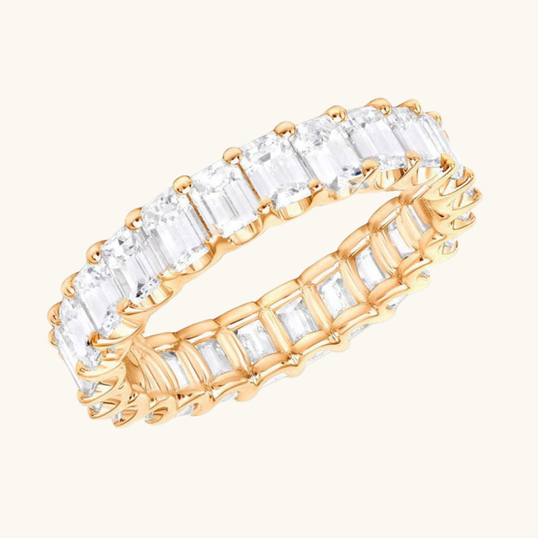 CUBIC GOLD RING