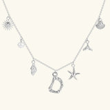 Avella Jewellery Ocean Initial Necklace