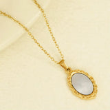 Roselle Vintage Mother Of Pearl Pendant
