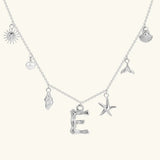 Avella Jewellery Ocean Initial Necklace