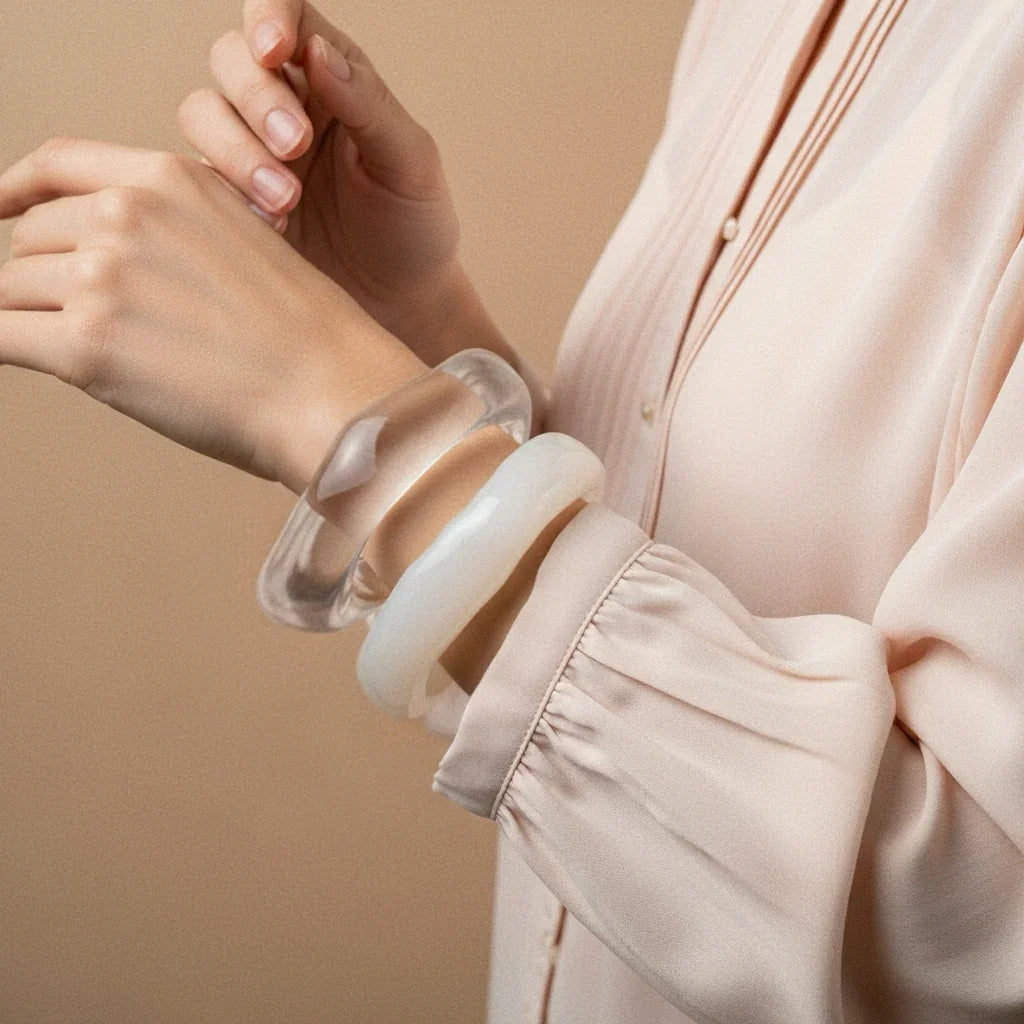 Avella Acrylic Bangle