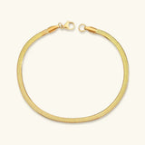 Vida Gold Herringbone Bracelet