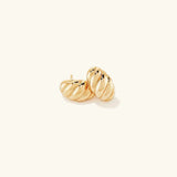 Croissant Huggie Earrings