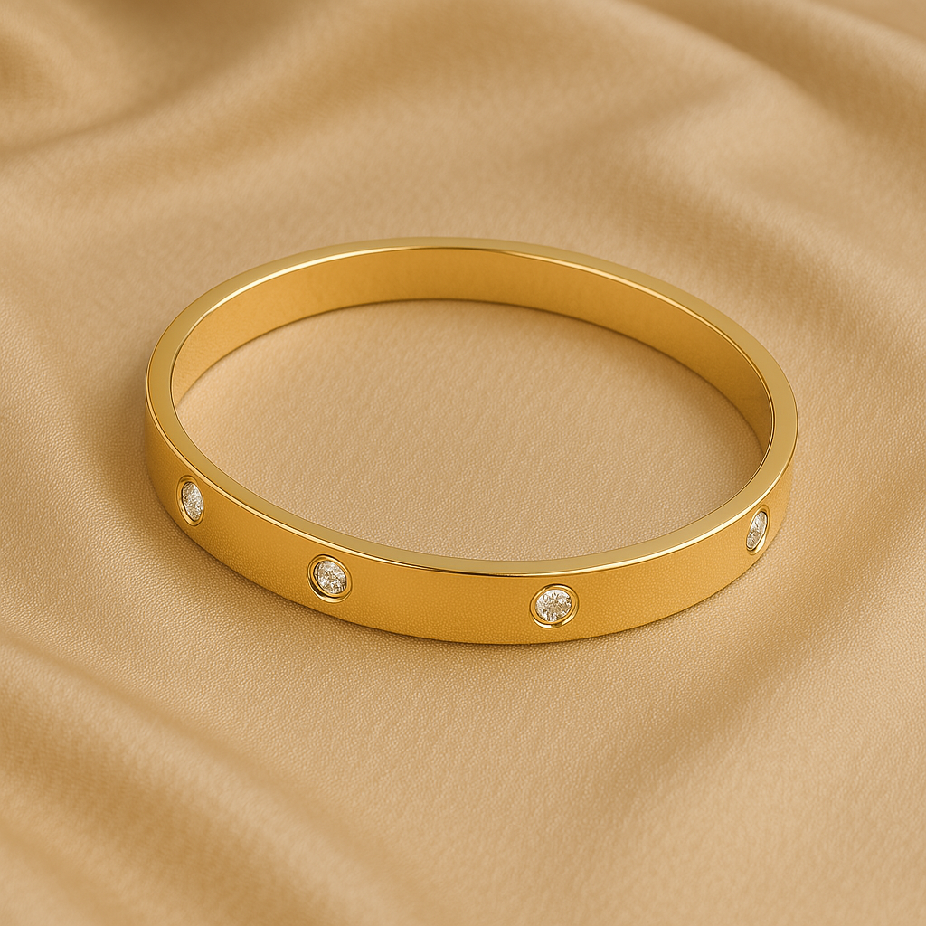 ETERNITY LINK JEWELRY WITH ZIRCONS