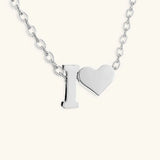 Ria Initial Letter Gold Necklace