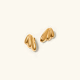 Saffron Gold Earrings