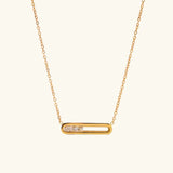 Abby Sculpted Gold Pendant