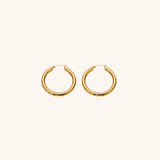 Wide Hoop Earrings