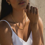 Nadia Paperclip Chain Necklace