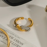 Trinity Twisted Nail Ring