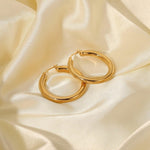Wide Hoop Earrings