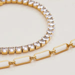 Avella Oval Cut Tennis Bracelet
