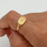 Aglaia Gold Ring