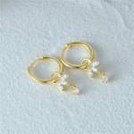 Brooke Removable Charm Hoops