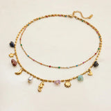 Cambria Coastal Charm Layered Necklace