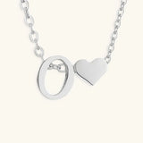 Ria Initial Letter Gold Necklace