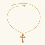 Olea Diamond Crucifix
