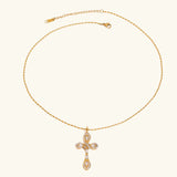 Olea Diamond Crucifix