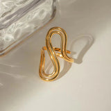 Halle Abstract Gold Ring