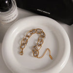 Ramona Two Tone Multi Link Bracelet