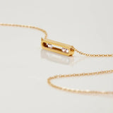Abby Sculpted Gold Pendant