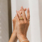 Solana Gold Ring