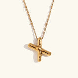 Balloon Gold Initial Necklace