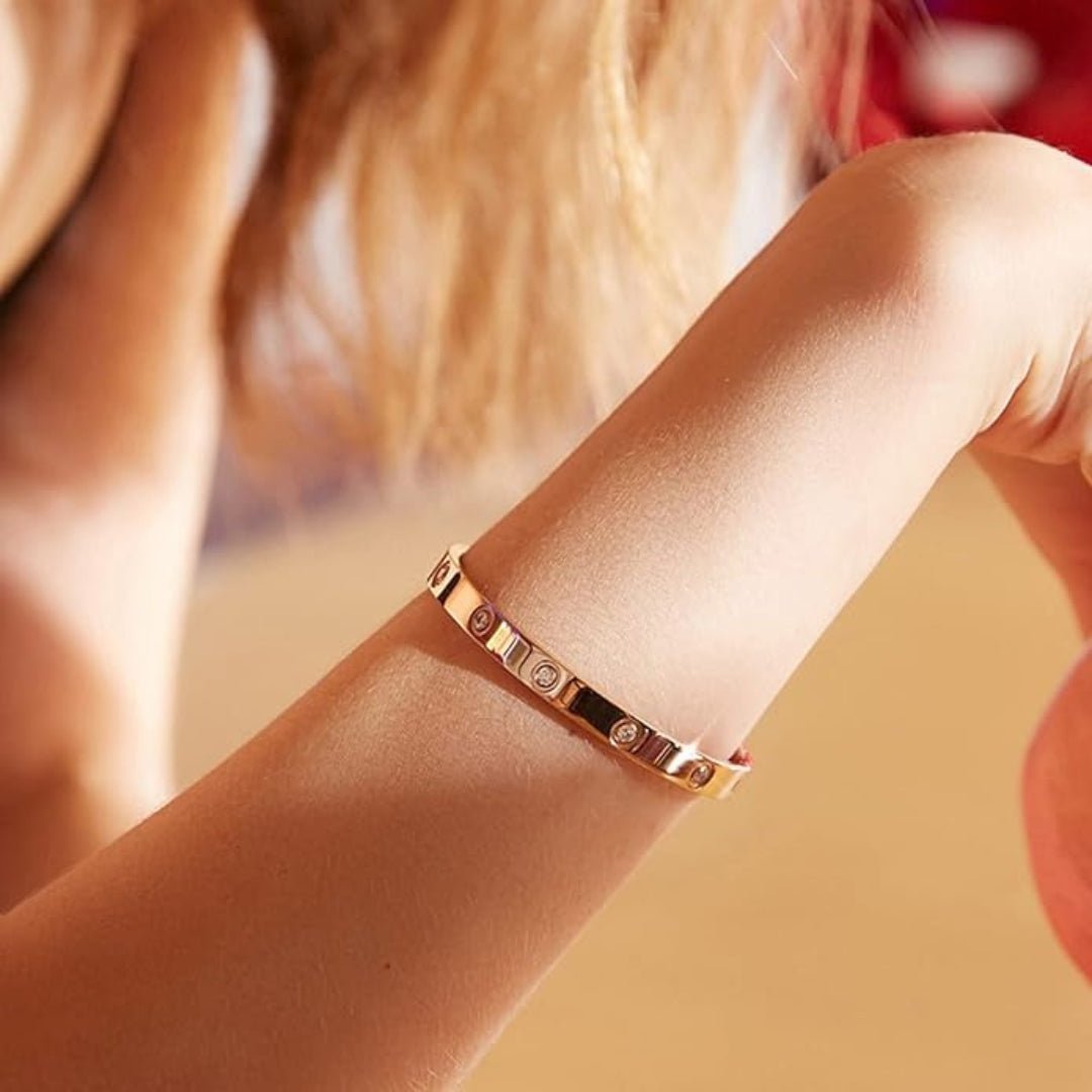 ETERNITY LINK JEWELRY WITH ZIRCONS